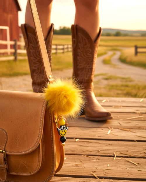 Cowboy Bag Charmie - Western Keychain Charmie Accessory