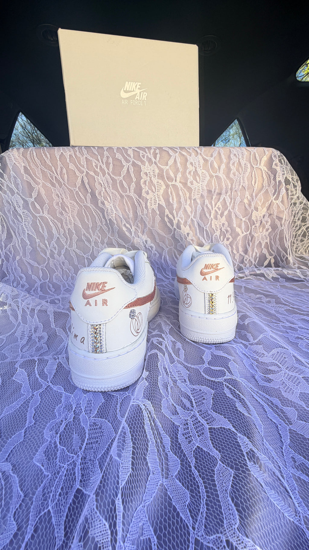 💜 Custom Wedding Sneakers 💜 Branded "The Ones"