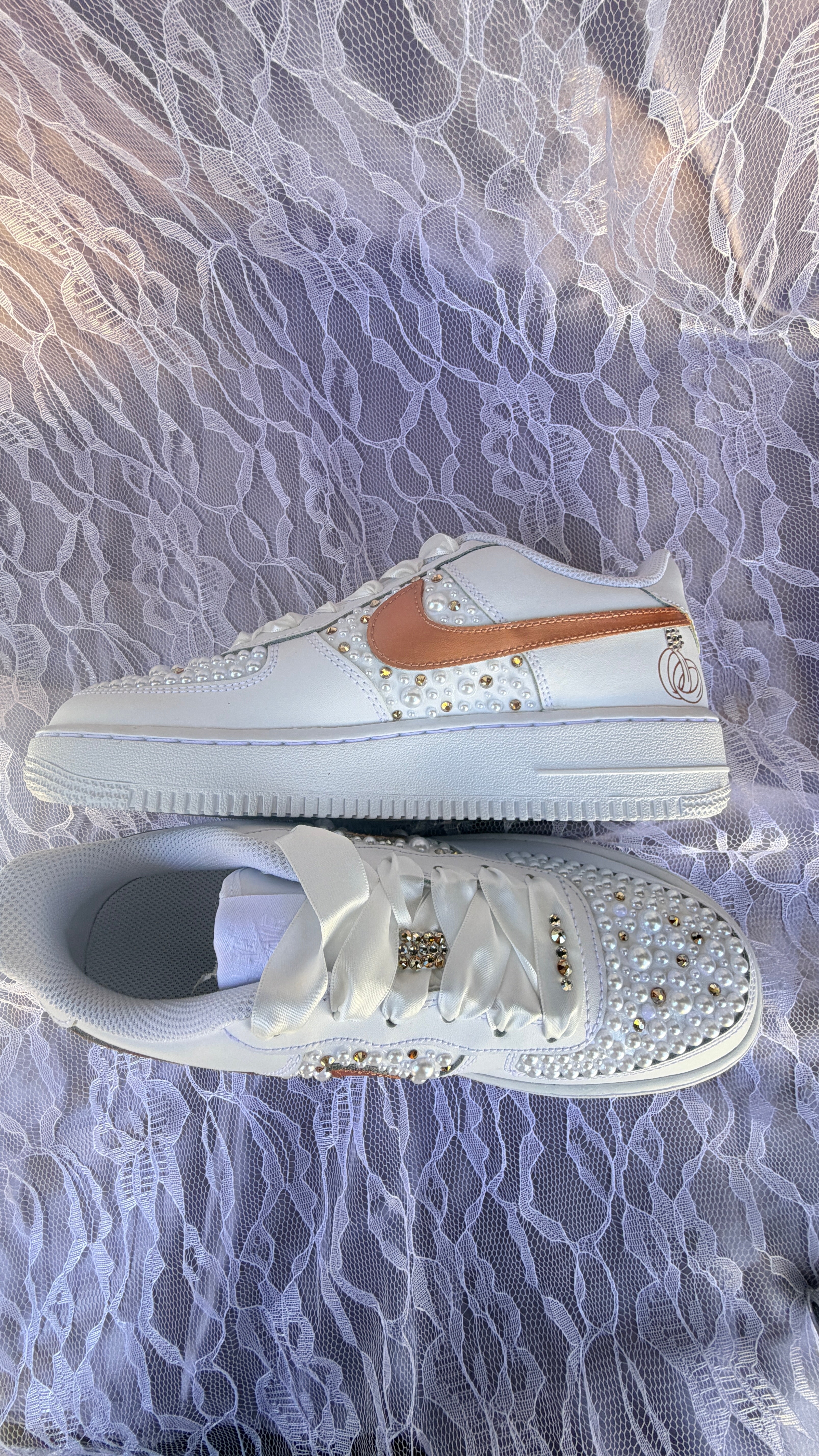 💜 Custom Wedding Sneakers 💜 Branded "The Ones"