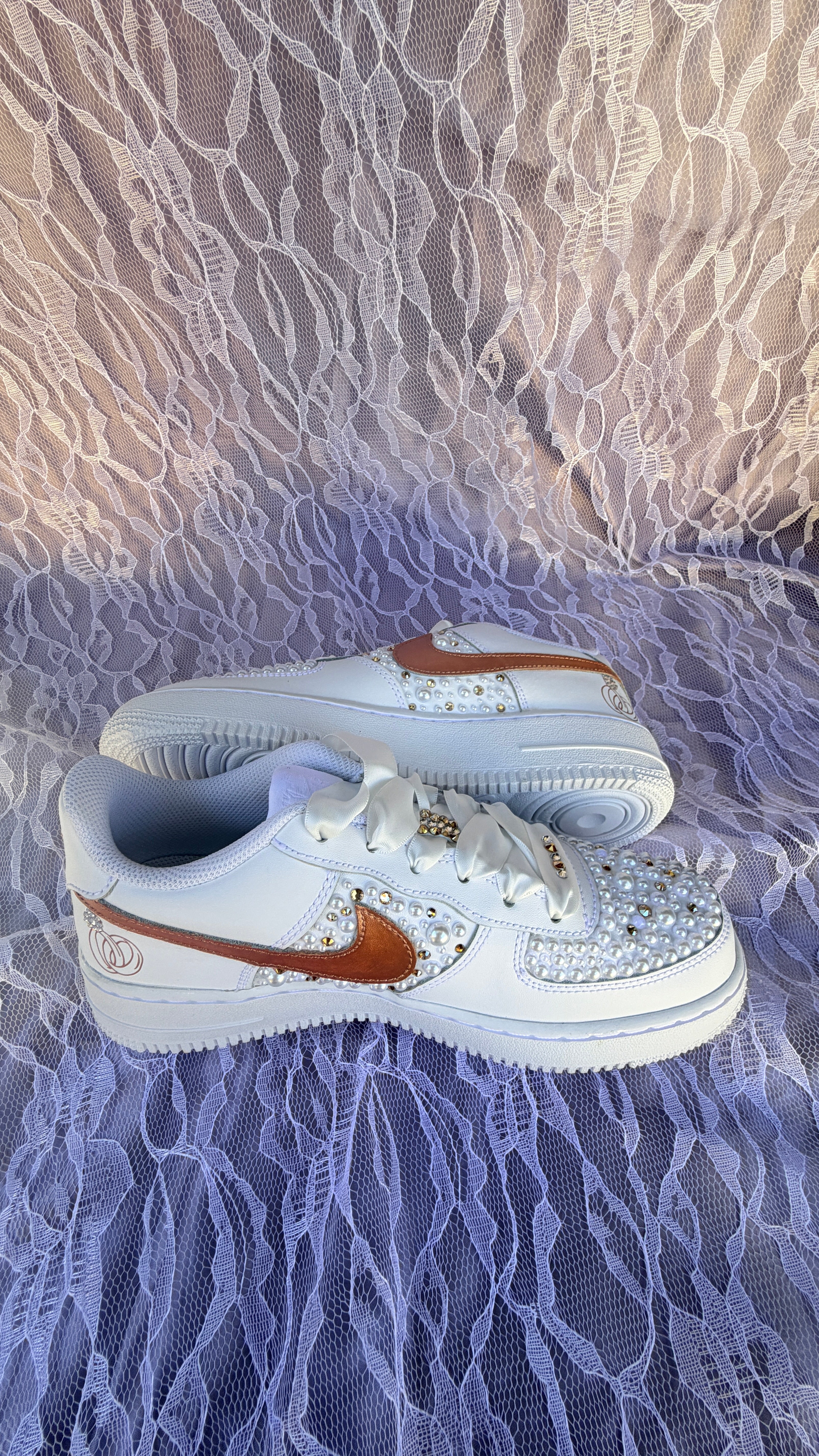 💜 Custom Wedding Sneakers 💜 Branded "The Ones"