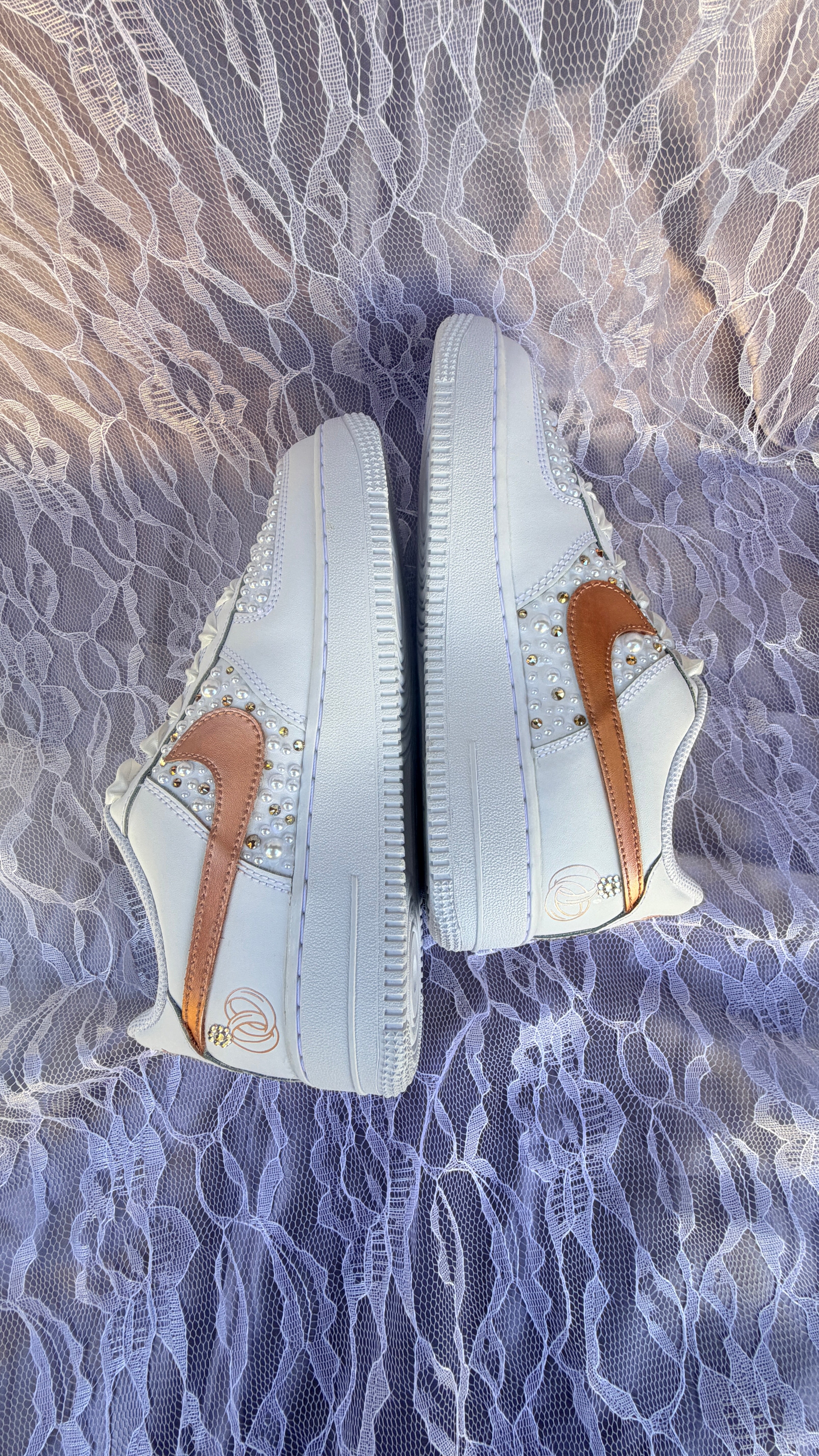 💜 Custom Wedding Sneakers 💜 Branded "The Ones"