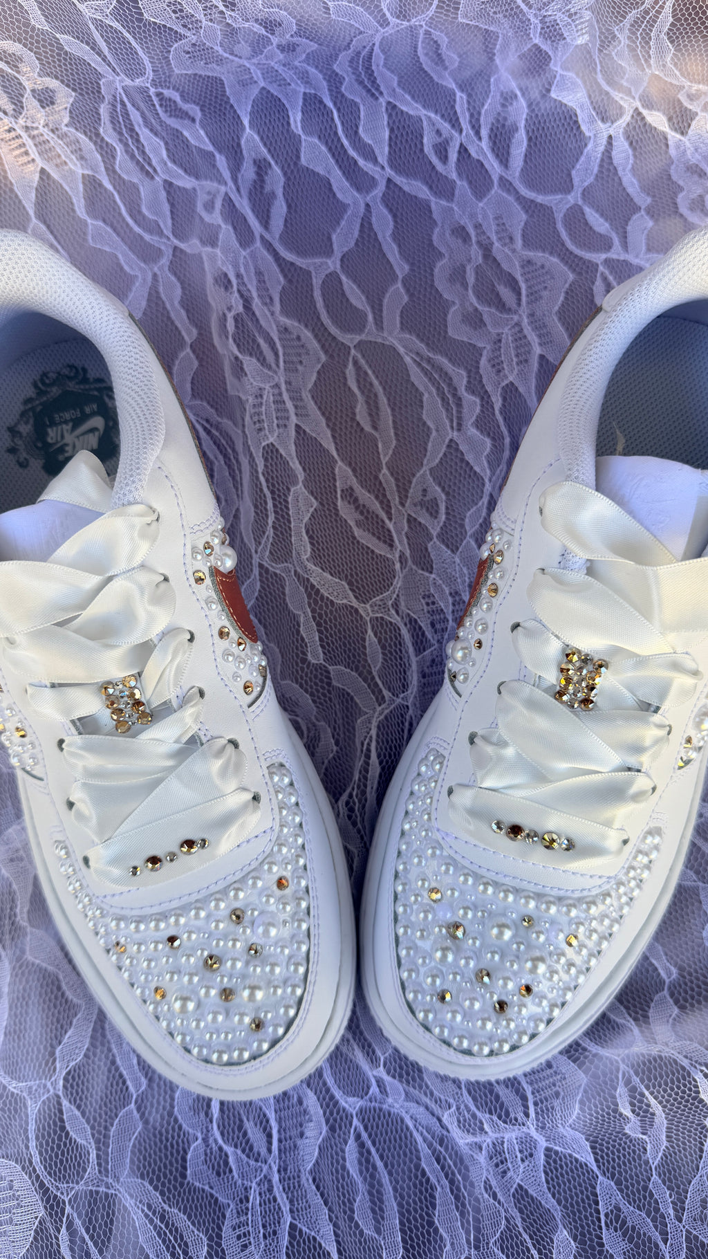 💜 Custom Wedding Sneakers 💜 Branded "The Ones"