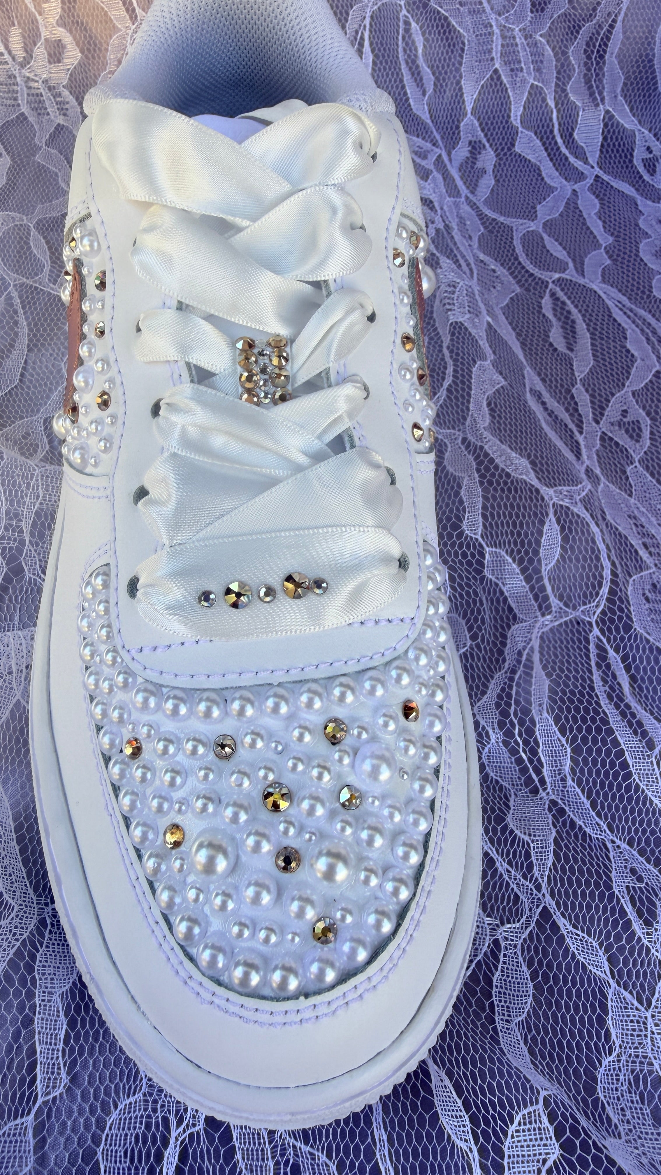 💜 Custom Wedding Sneakers 💜 Branded "The Ones"
