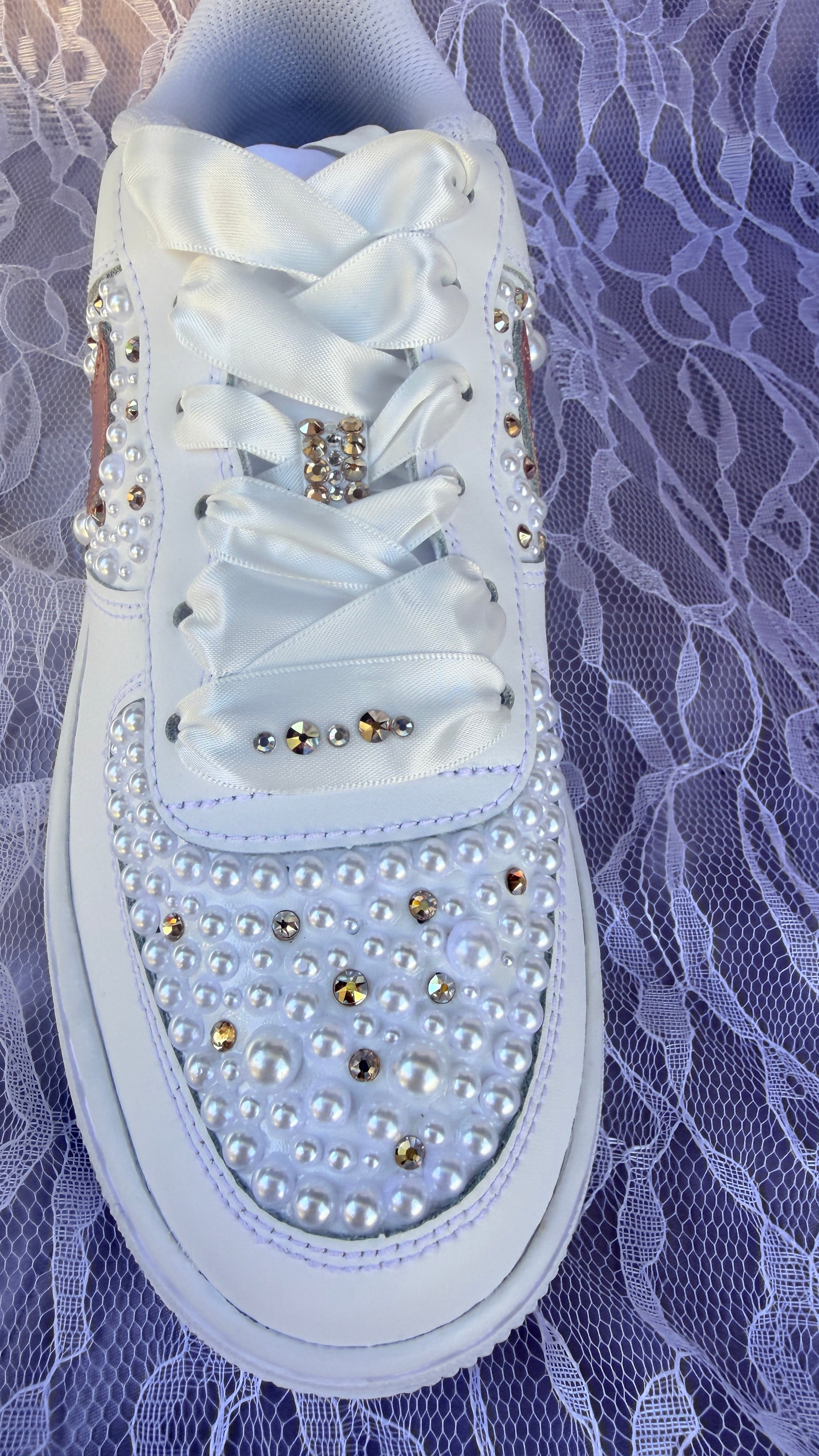 💜 Custom Wedding Sneakers 💜 Branded "The Ones"