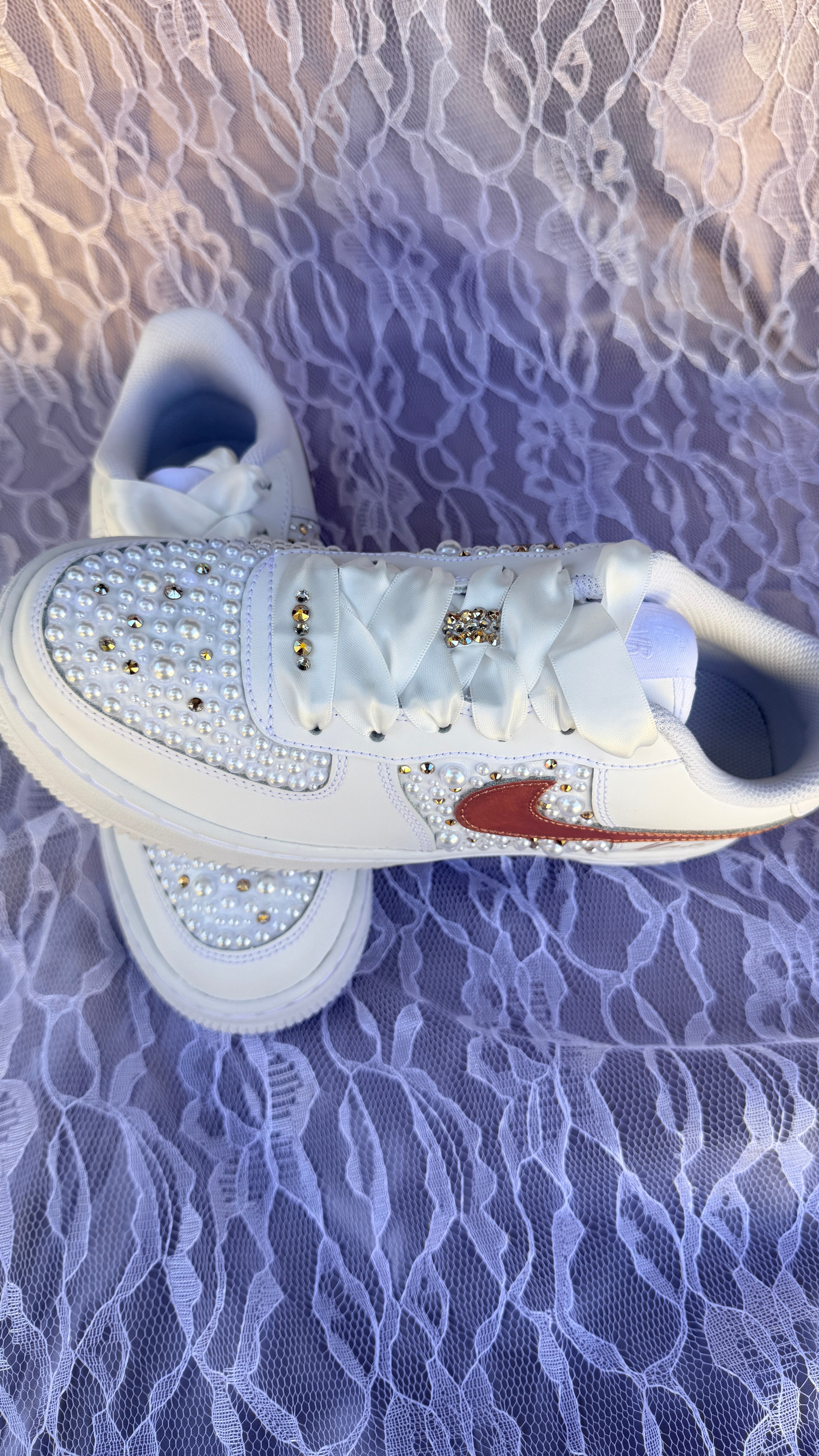 💜 Custom Wedding Sneakers 💜 Branded "The Ones"