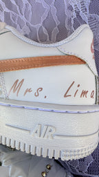 💜 Custom Wedding Sneakers 💜 Branded "The Ones"