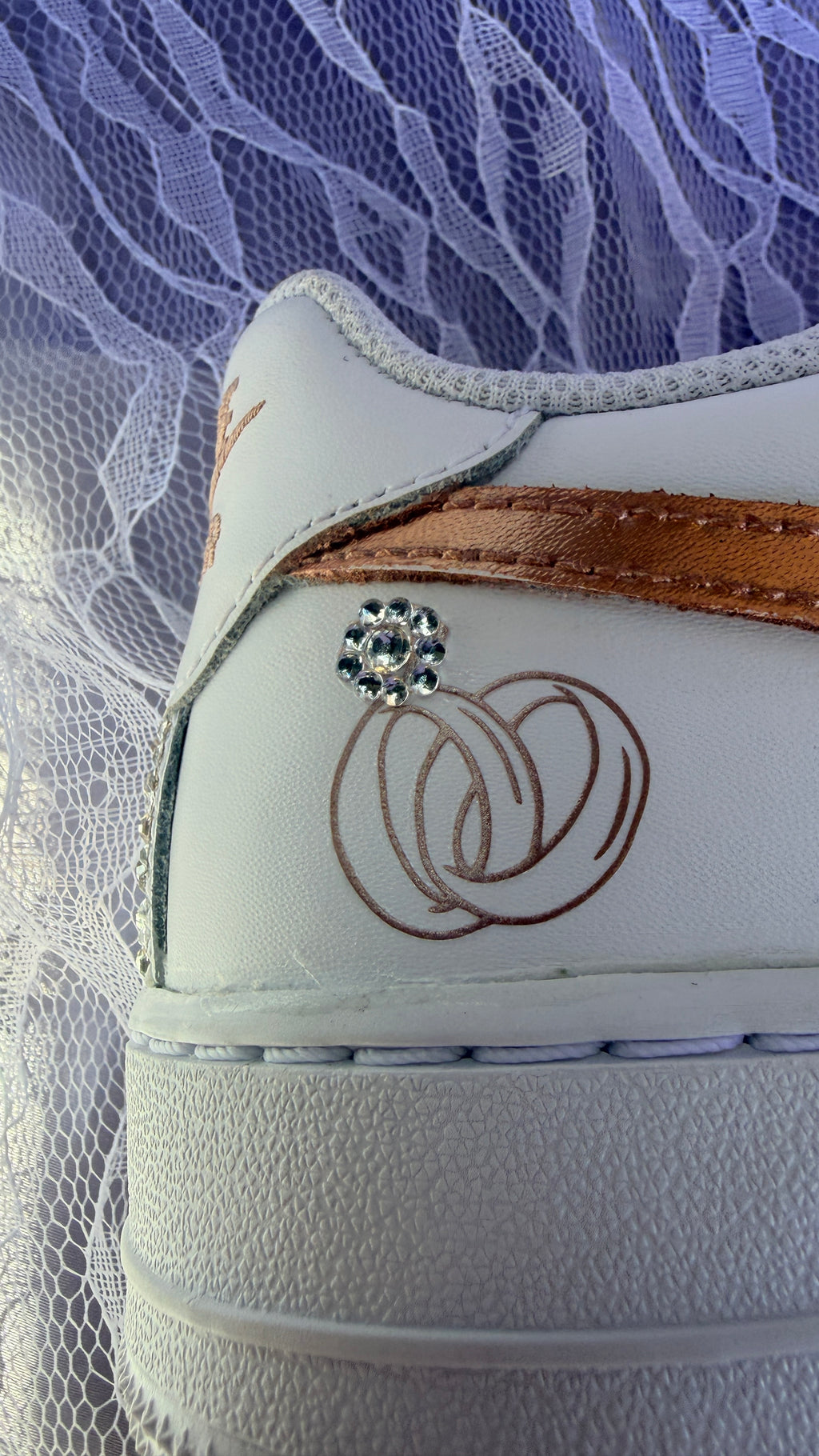 💜 Custom Wedding Sneakers 💜 Branded "The Ones"