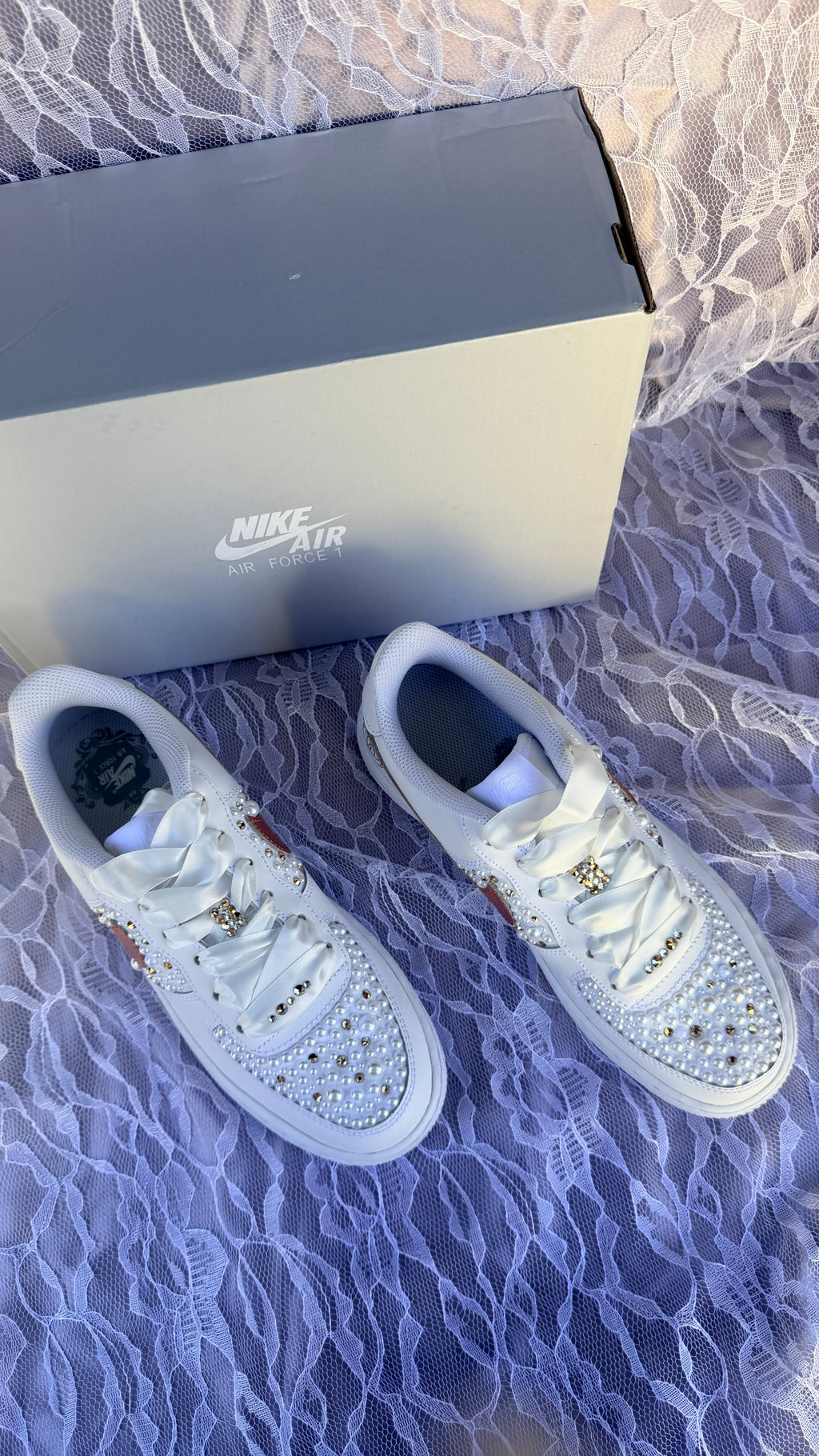 💜 Custom Wedding Sneakers 💜 Branded "The Ones"